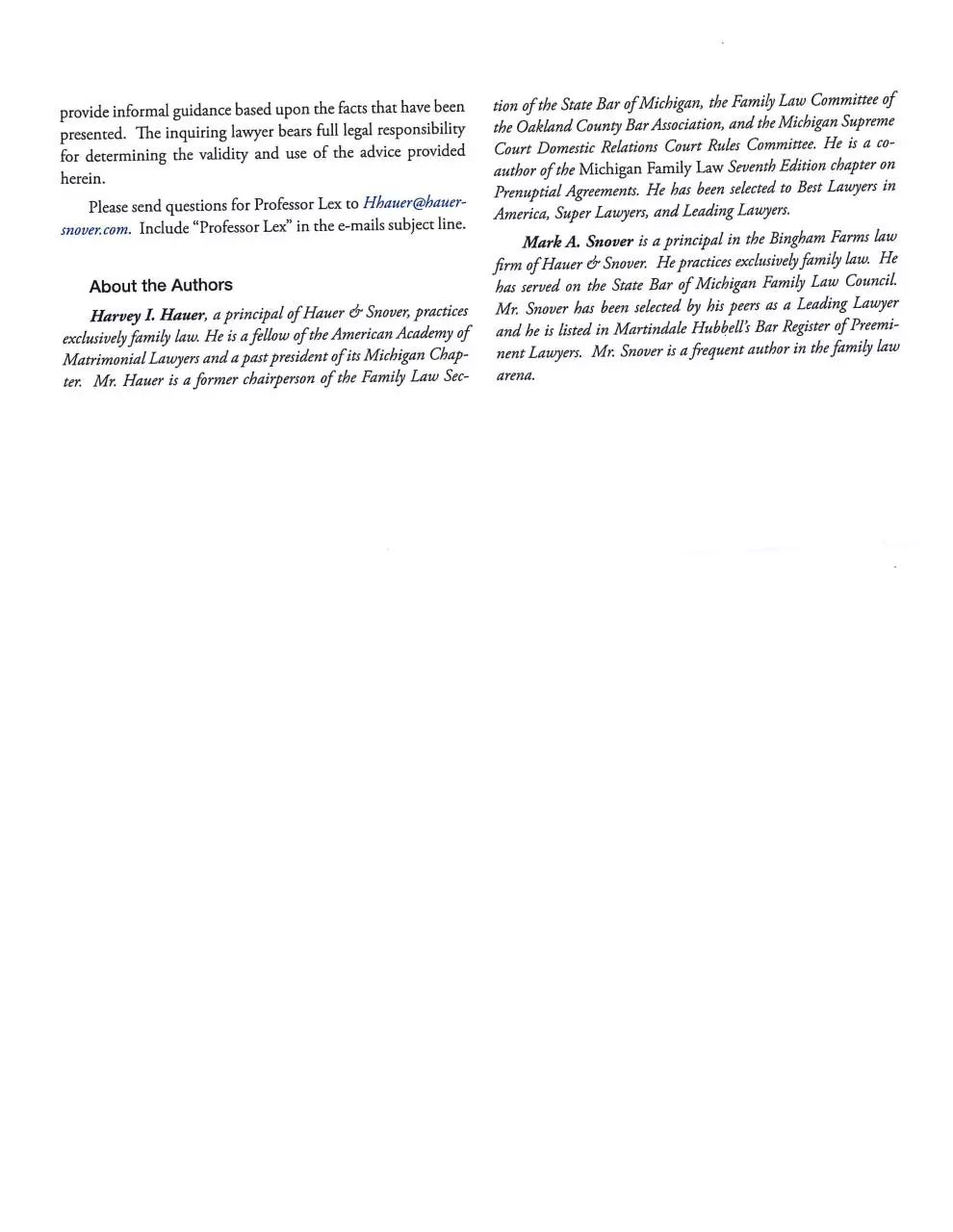 Page 2 of 2, Professor Lex May 2015