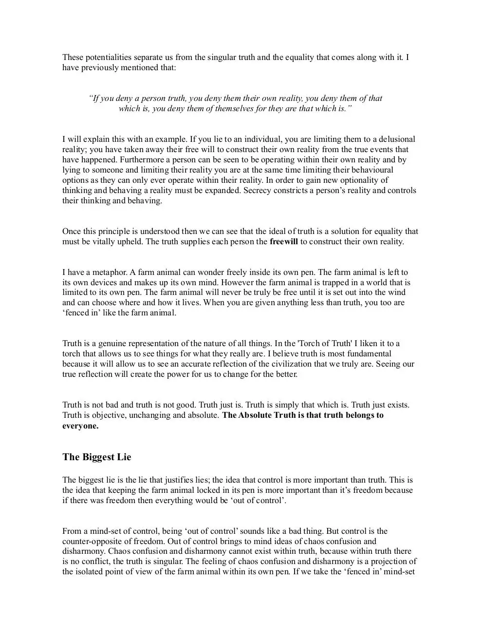 Page 4 of 6, The Constitution of Truth (2)