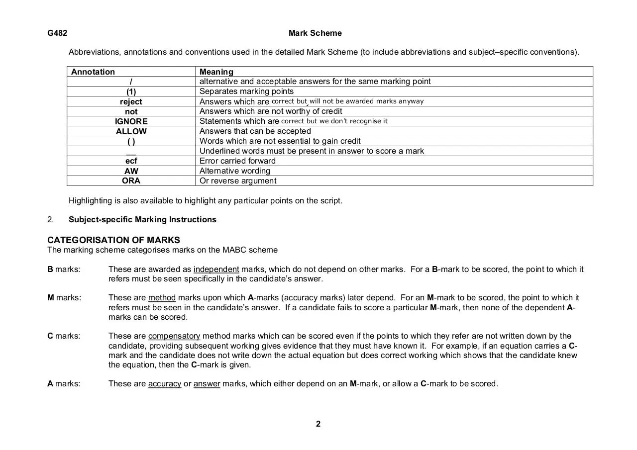 Page 3 of 11, MARKSCHEME.G482.OCR.PHYSICS.spoof.2015