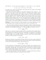 Page 2, Regular Totally Separable Sphere Packings arXiv