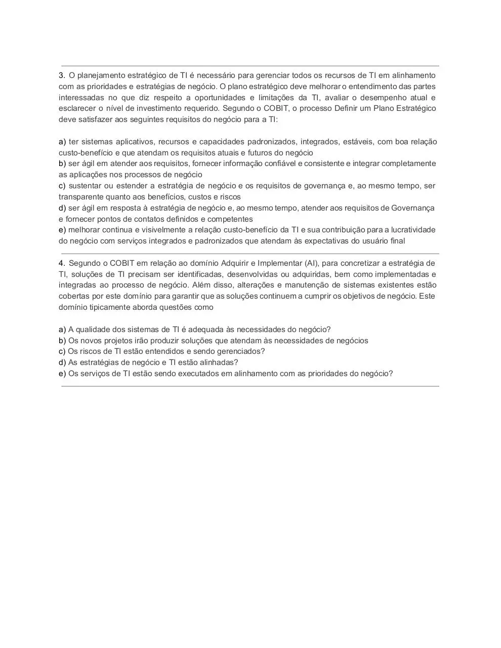 Page 2 of 13, Simulado 3 de TI