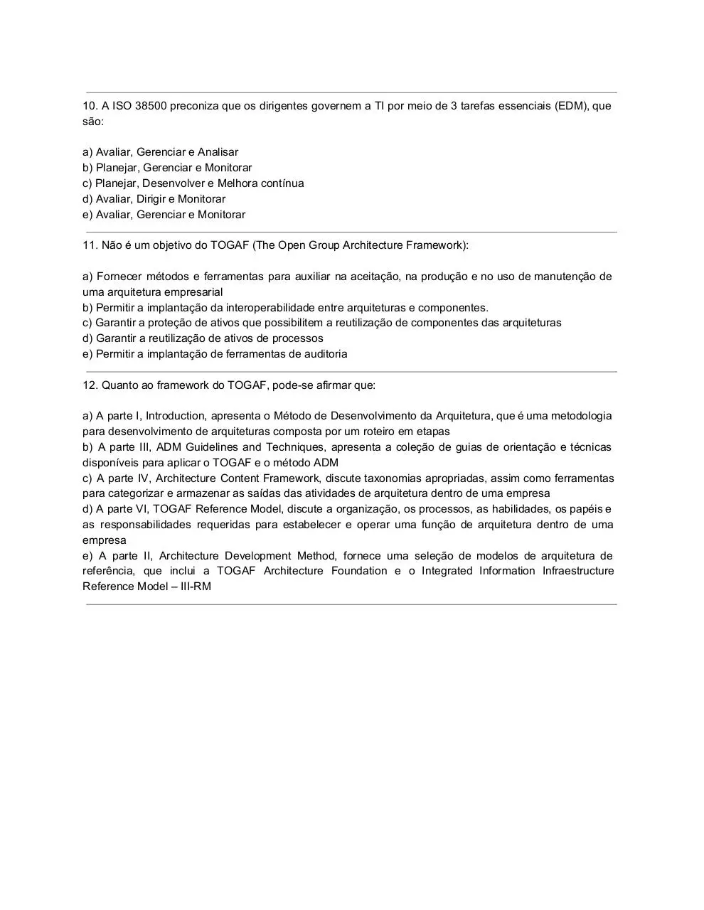 Page 4 of 13, Simulado 3 de TI