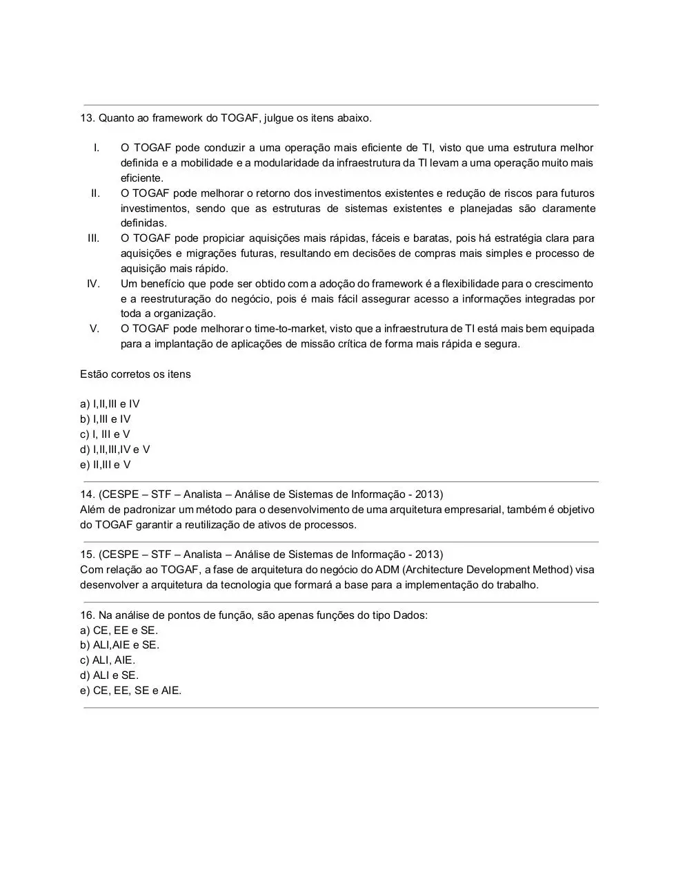 Page 5 of 13, Simulado 3 de TI