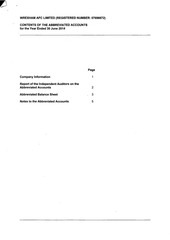 Page 2, Wrexham AFC Limited