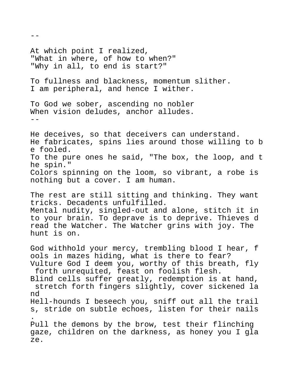 Page 2 of 5, Grotesque