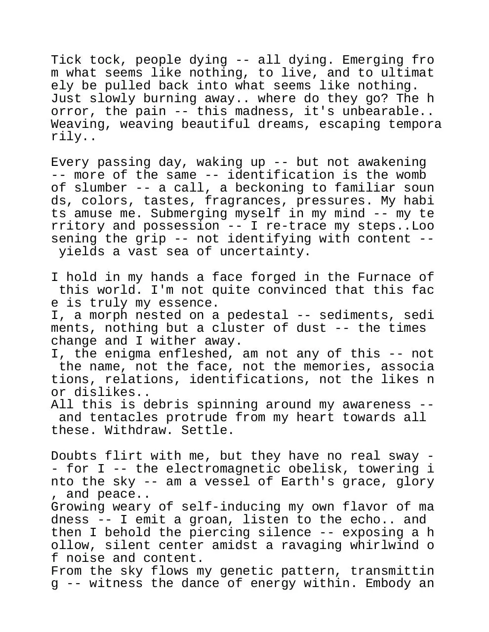 Page 4 of 5, Grotesque