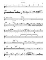 Page 3, Flute Piccolo