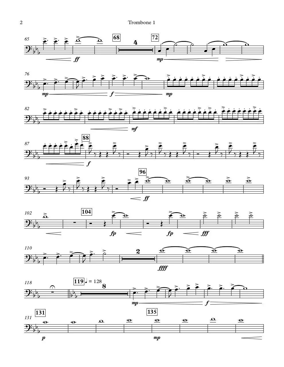 Page 2 of 4, Trombone 1