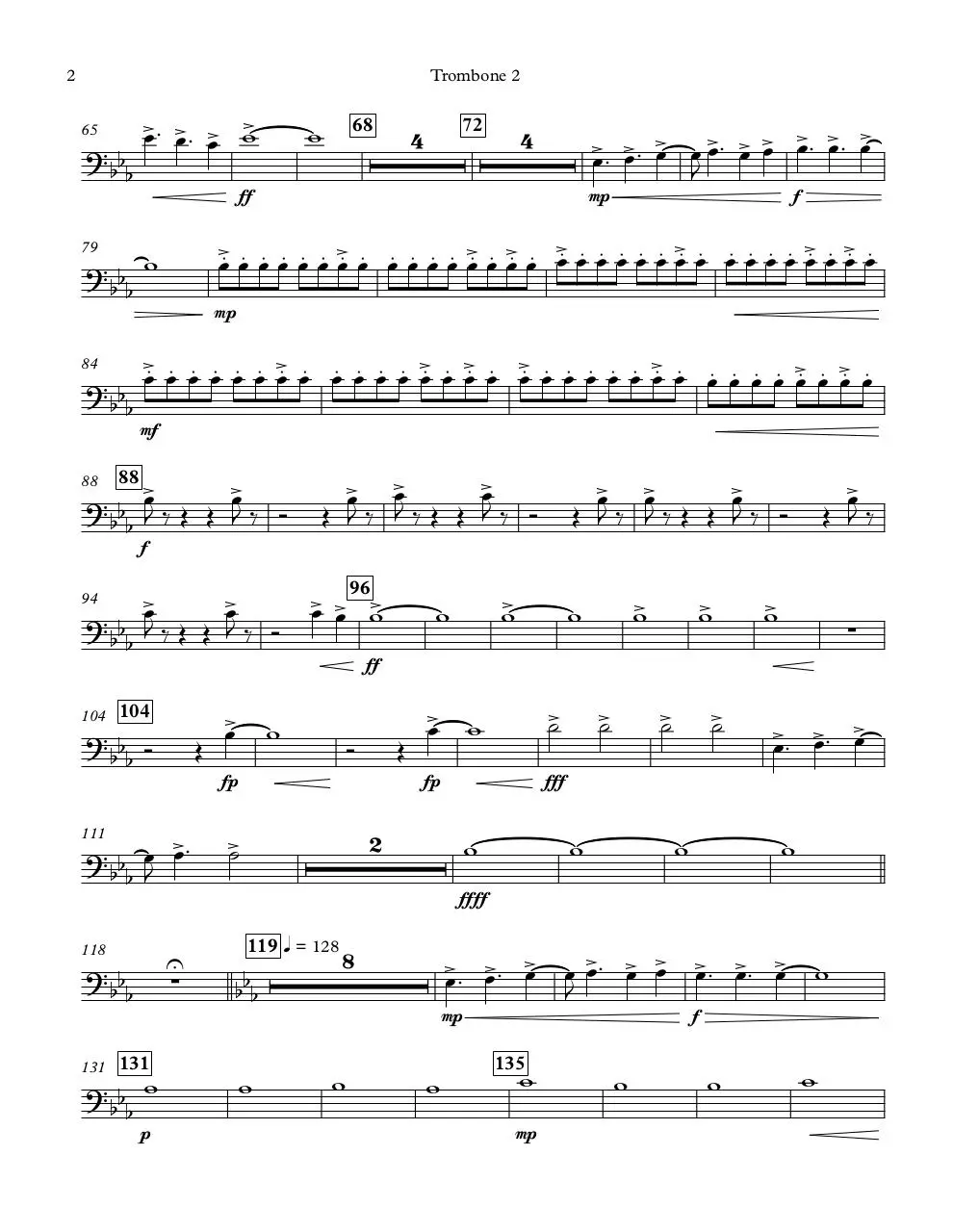 Page 2 of 4, Trombone 2