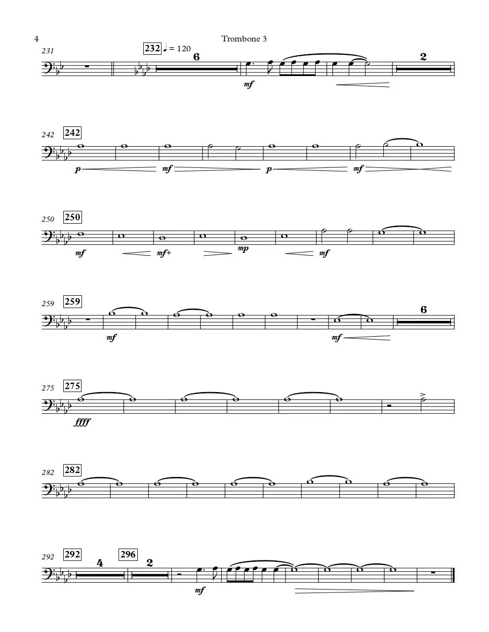 Page 4 of 4, Trombone 3