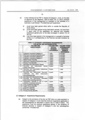 Page 2, Section IV Experience Requirements