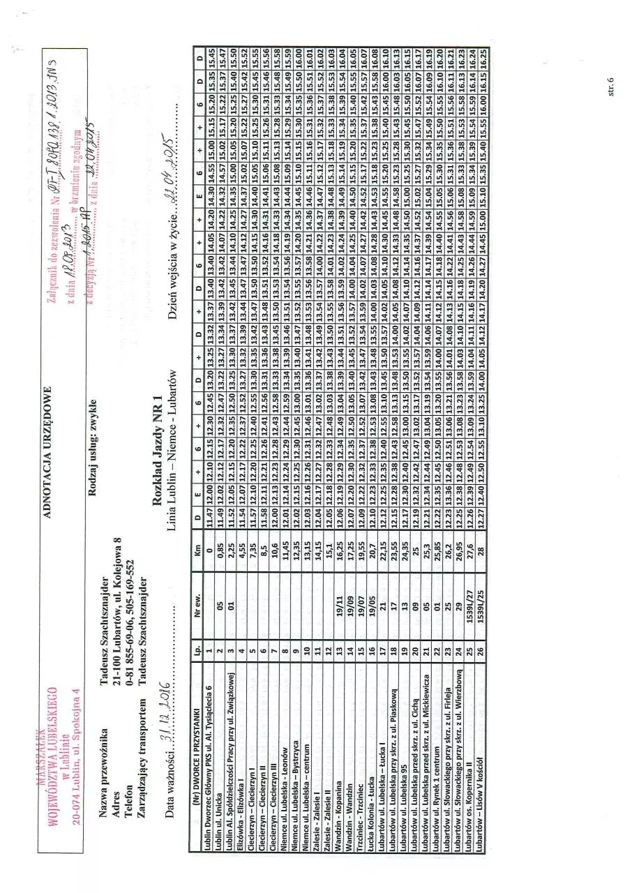 Page 3 of 8, Szachtsznajder Tadeusz linia Lublin Lubartów