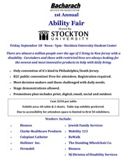 Page 1, Exhibitor Flyer