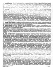 Page 2, GENERALINDEMNITYAGREEMENTTRAVLERS