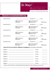 Page 3, Bewerbung Formular