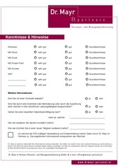 Page 4, Bewerbung Formular