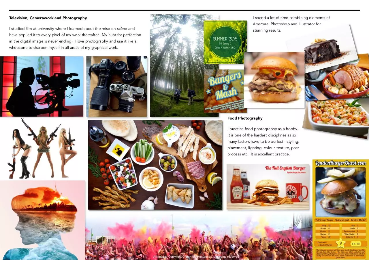 Page 3 of 3, Ben de Montagnac Portfolio