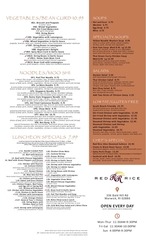Page 2, RedRiceFoodMenu