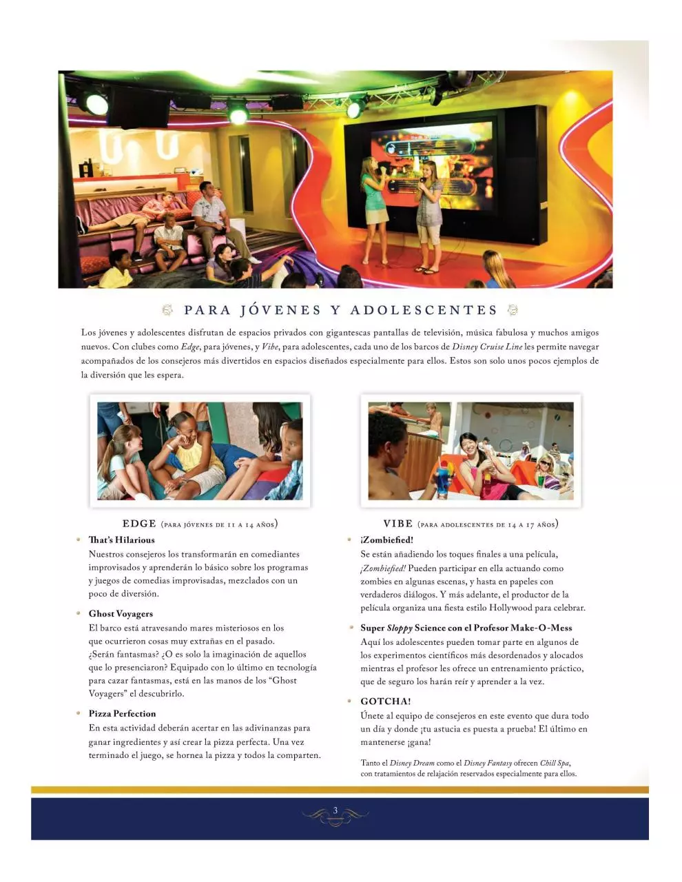 Page 5 of 20, Disney Cruise Line 2015 Español