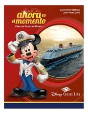 Page 1, Disney Cruise Line 2015 Español