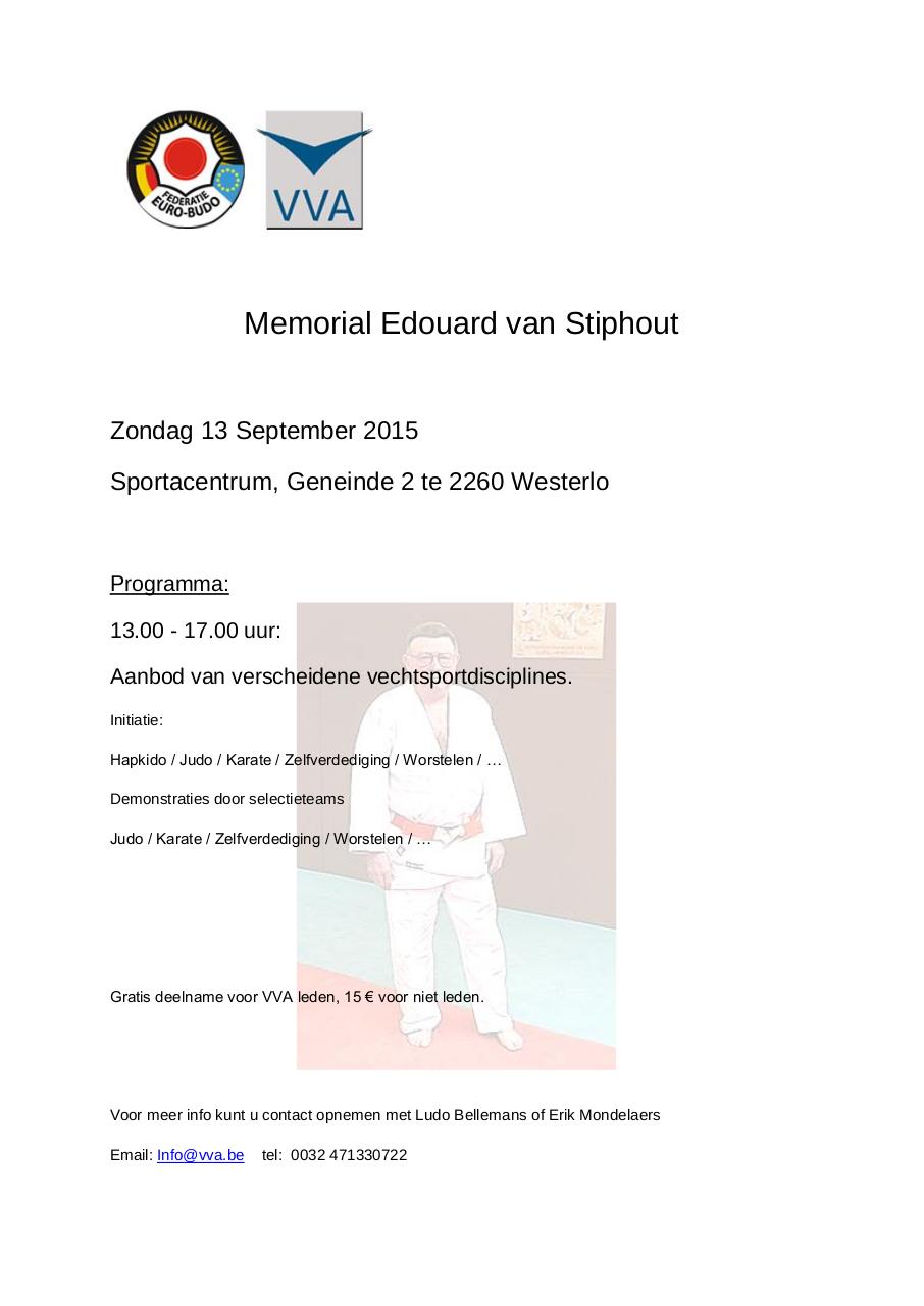 Document preview Memorial Edouard van Stiphout 2015  .pdf - page 1/1