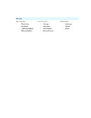 Page 2, Resume
