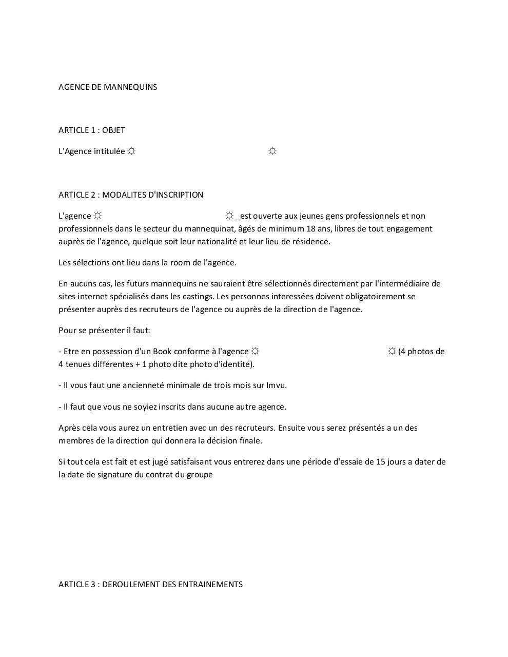 Document preview reglement agence vierge word.pdf - page 1/3