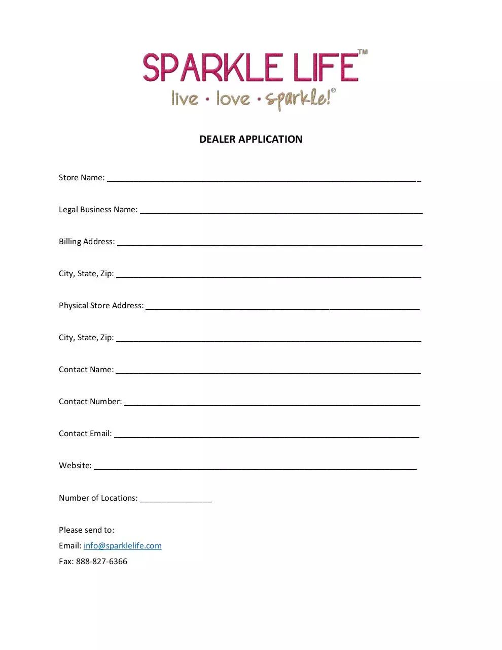 Page 1 of 1, DEALER APPLICATION2