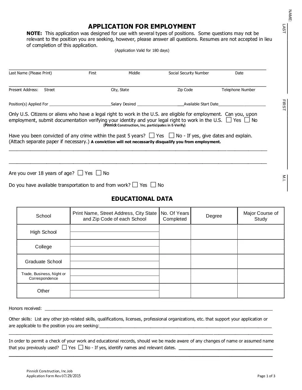 Page 1 of 6, Application