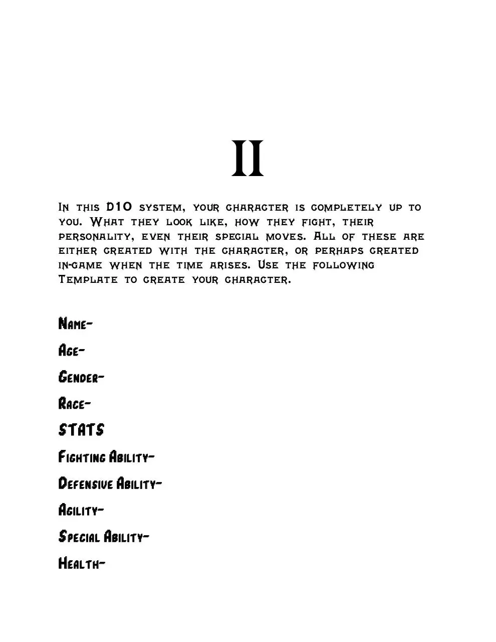 Page 2 of 8, Mortal Kombat d10 System