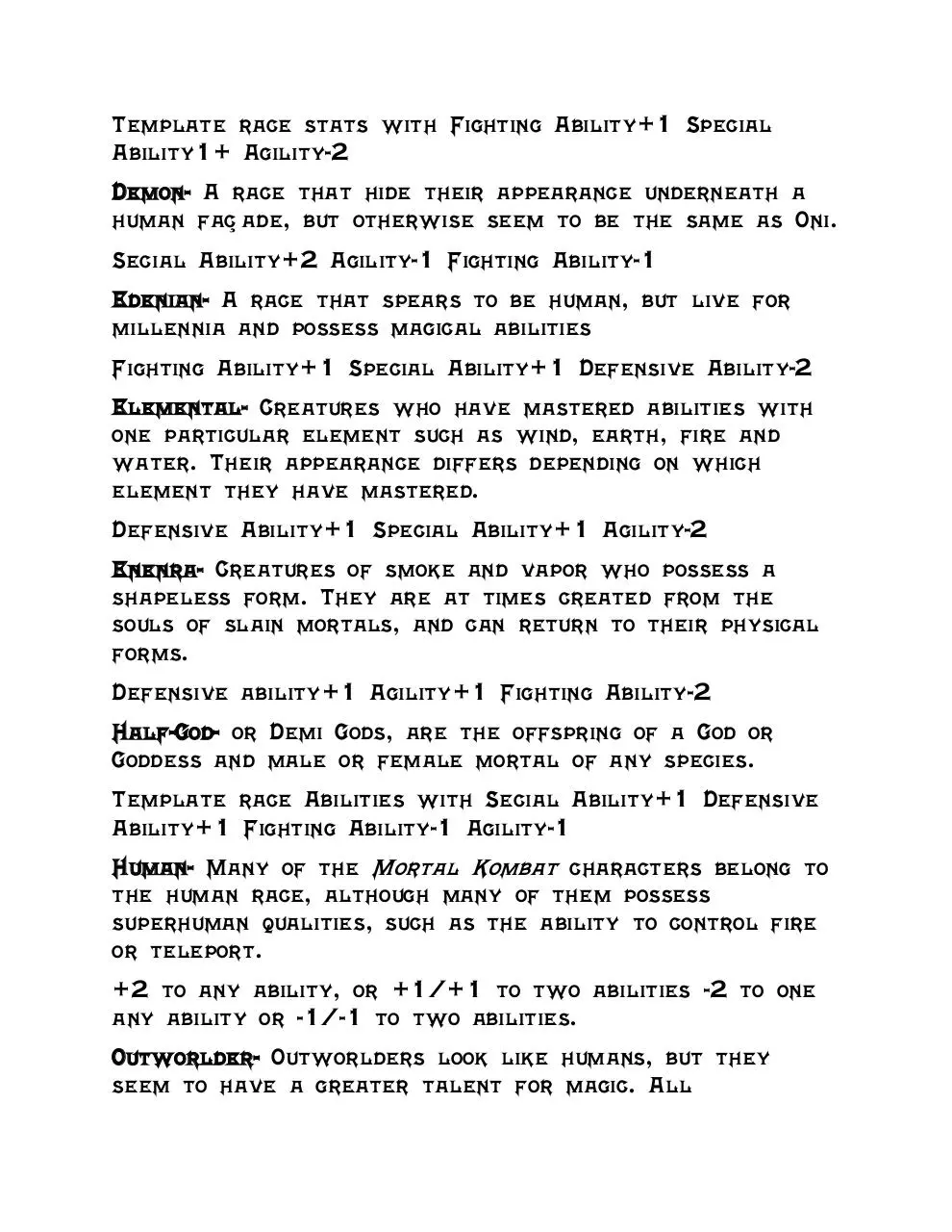 Page 4 of 8, Mortal Kombat d10 System