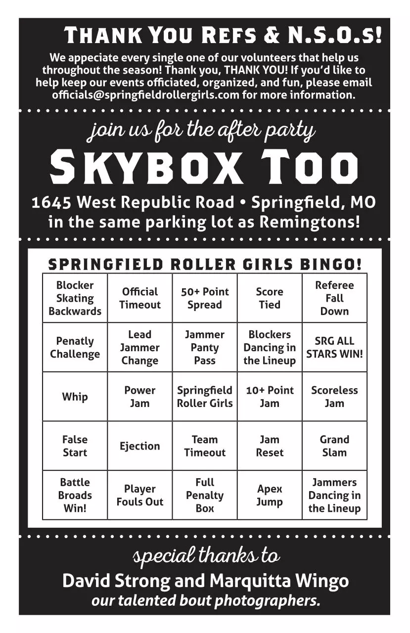 Page 4 of 9, August Bout Program