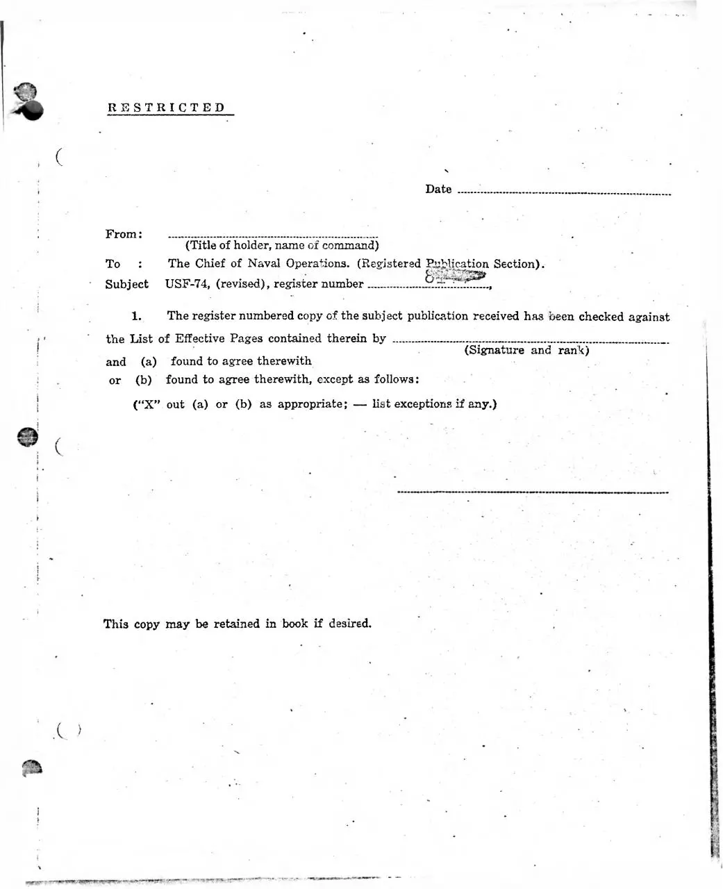 Page 2 of 213, USF 74 Tact&Doct Acft V1 CV Acft 194103
