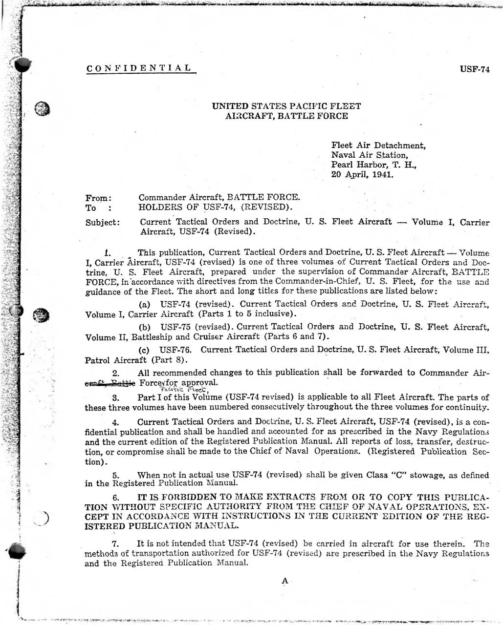 Page 4 of 213, USF 74 Tact&Doct Acft V1 CV Acft 194103