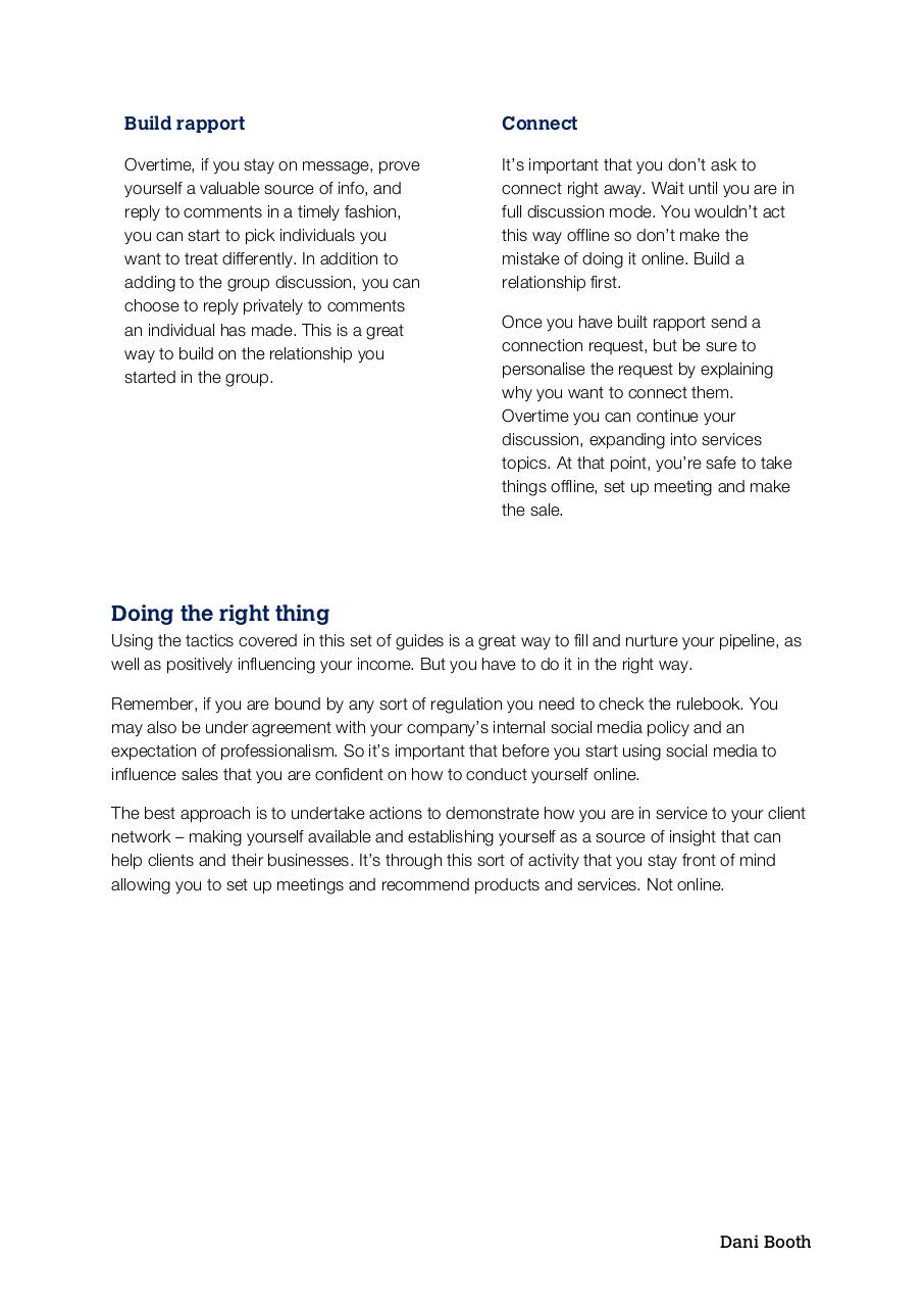 Document preview Social selling on LinkedIn.pdf - page 4/4