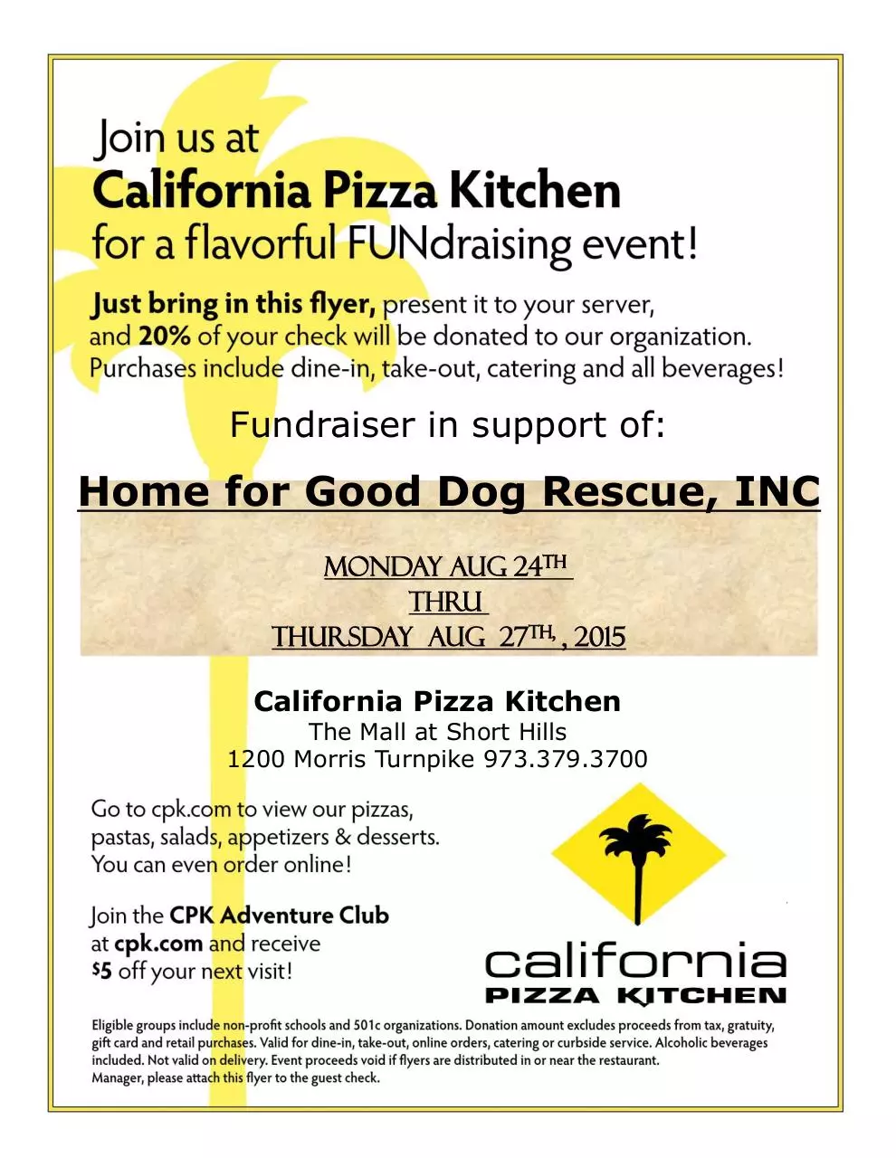 Document preview - california Pizza kitchen.pdf - Page 1/1