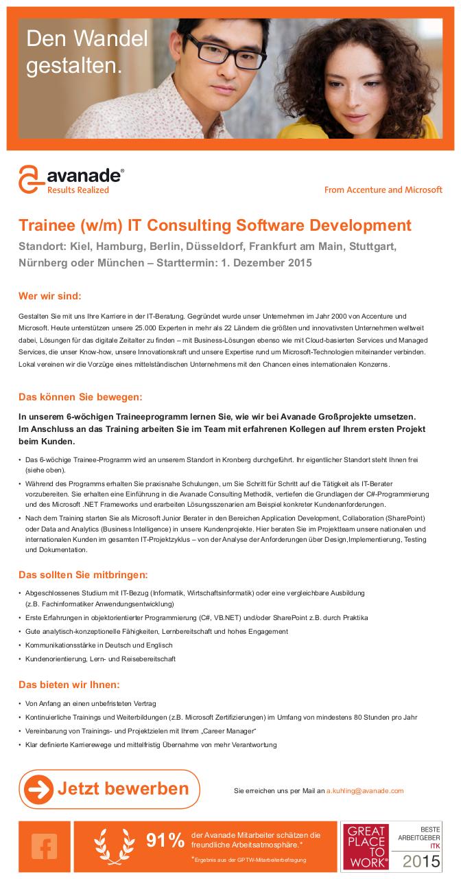 Document preview Trainee IT Consulting Software Development.pdf - page 1/1