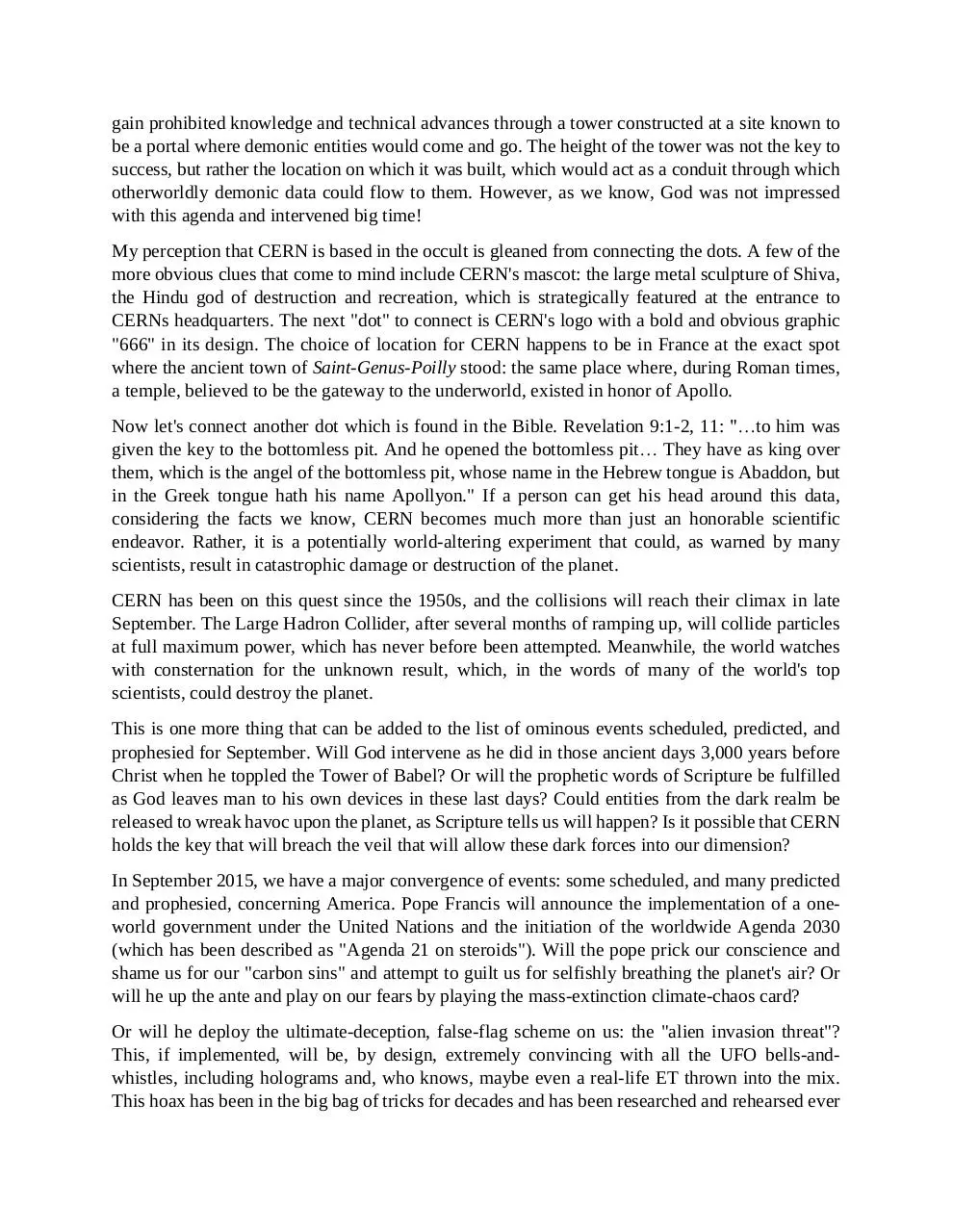 Page 3 of 4, CERN Rebuilding a Quantum Tower of Babel