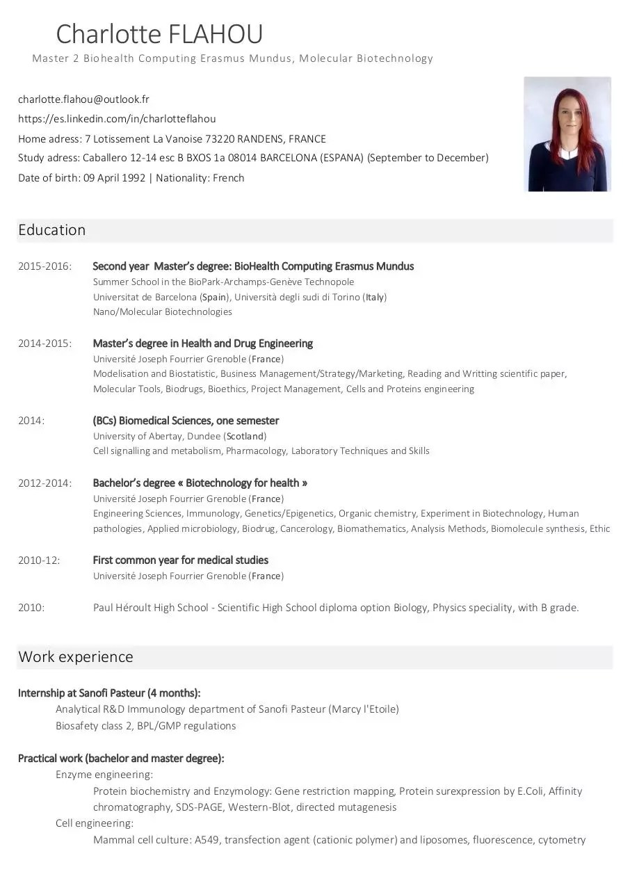Page 1 of 2, CV v4.1