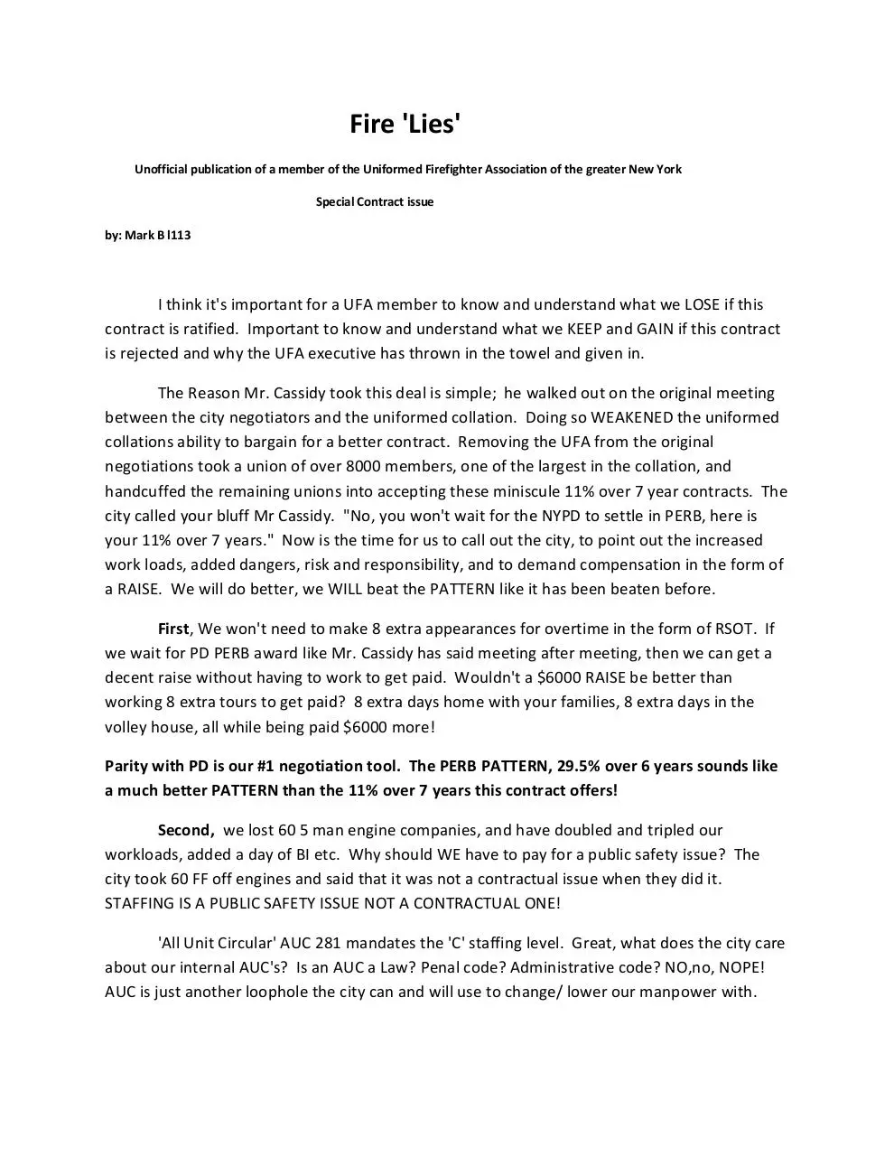 Page 1 of 3, Fire Lies