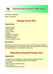 Page 1, G.M. Recipes
