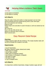 Page 3, G.M. Recipes