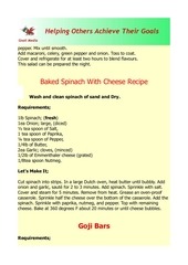 Page 4, G.M. Recipes