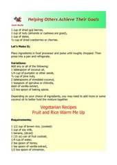 Page 5, G.M. Recipes