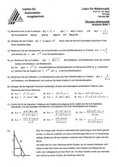 Page 1, Mathe Uebung Analysis Bold