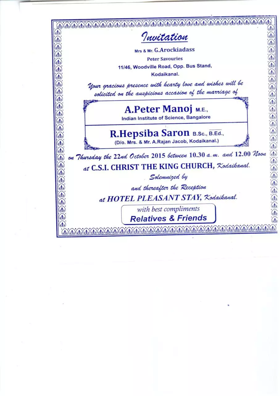 Page 2 of 3, Invitation