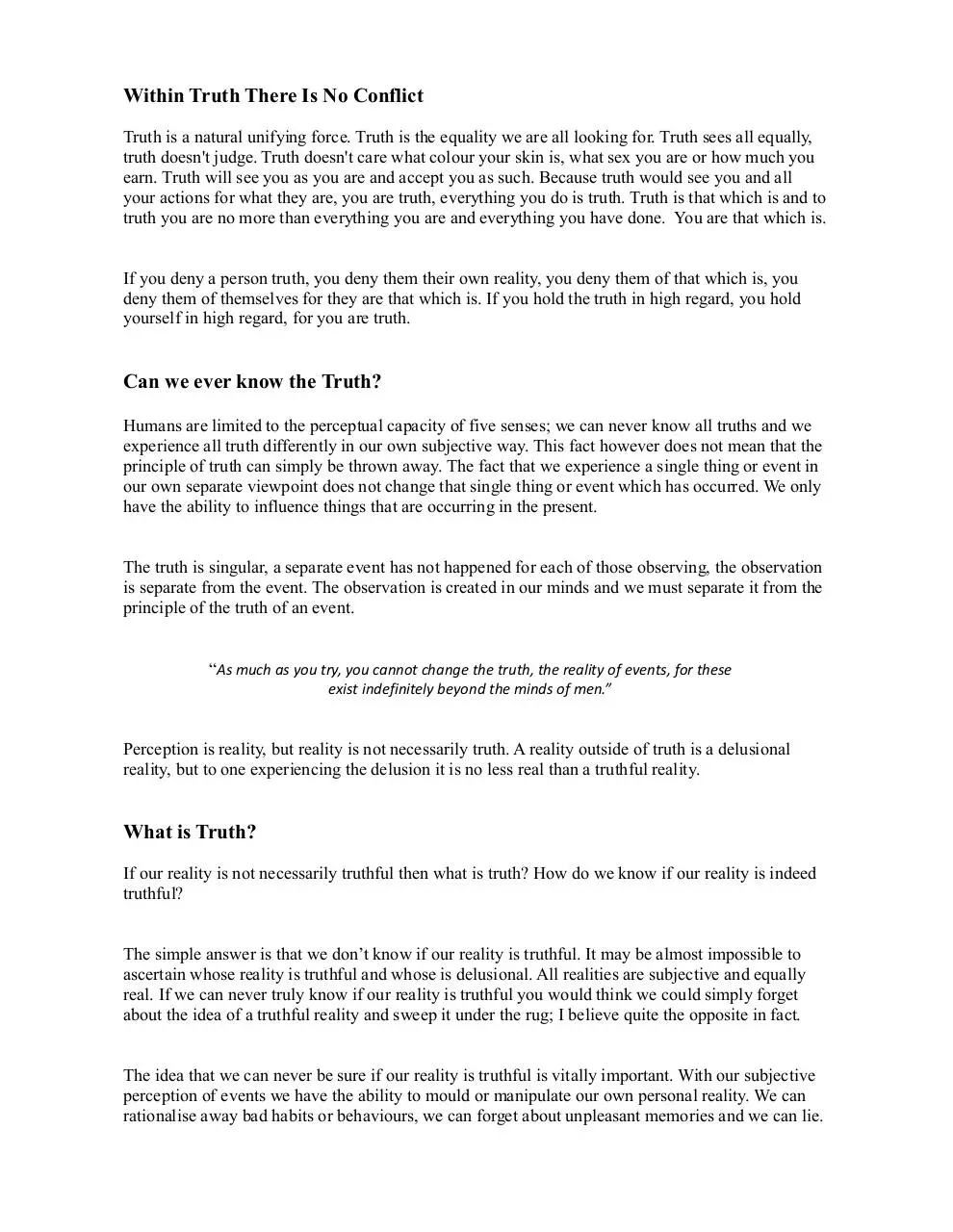 Page 3 of 6, The Constitution of Truth (3)