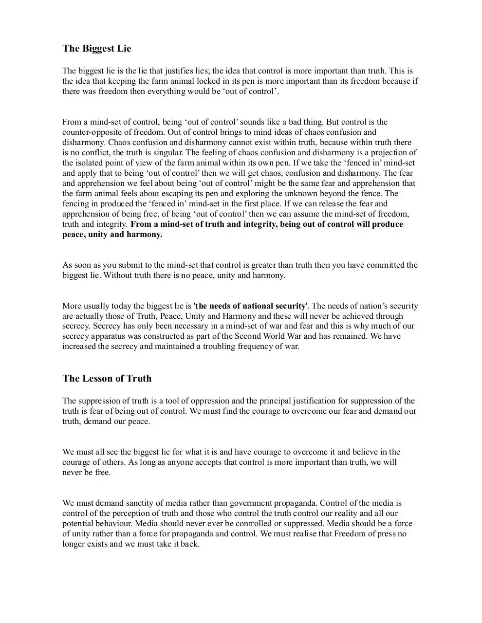 Page 5 of 6, The Constitution of Truth (3)