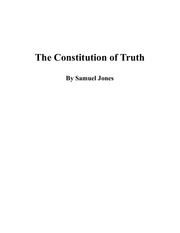 Page 1, The Constitution of Truth (3)