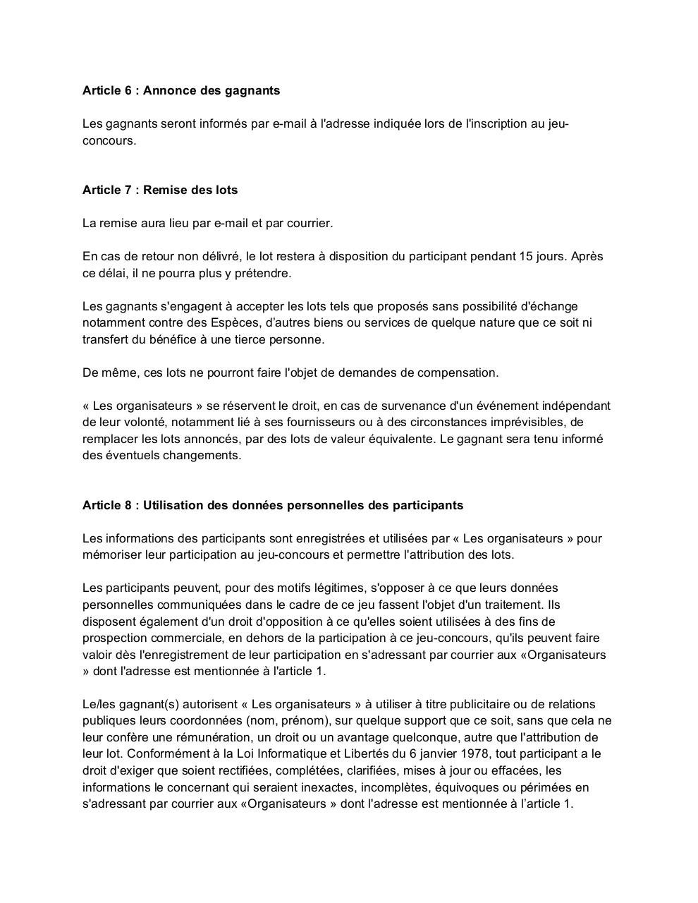 Document preview RÃ¨glement concours isilines Busbud (1).pdf - page 3/5
